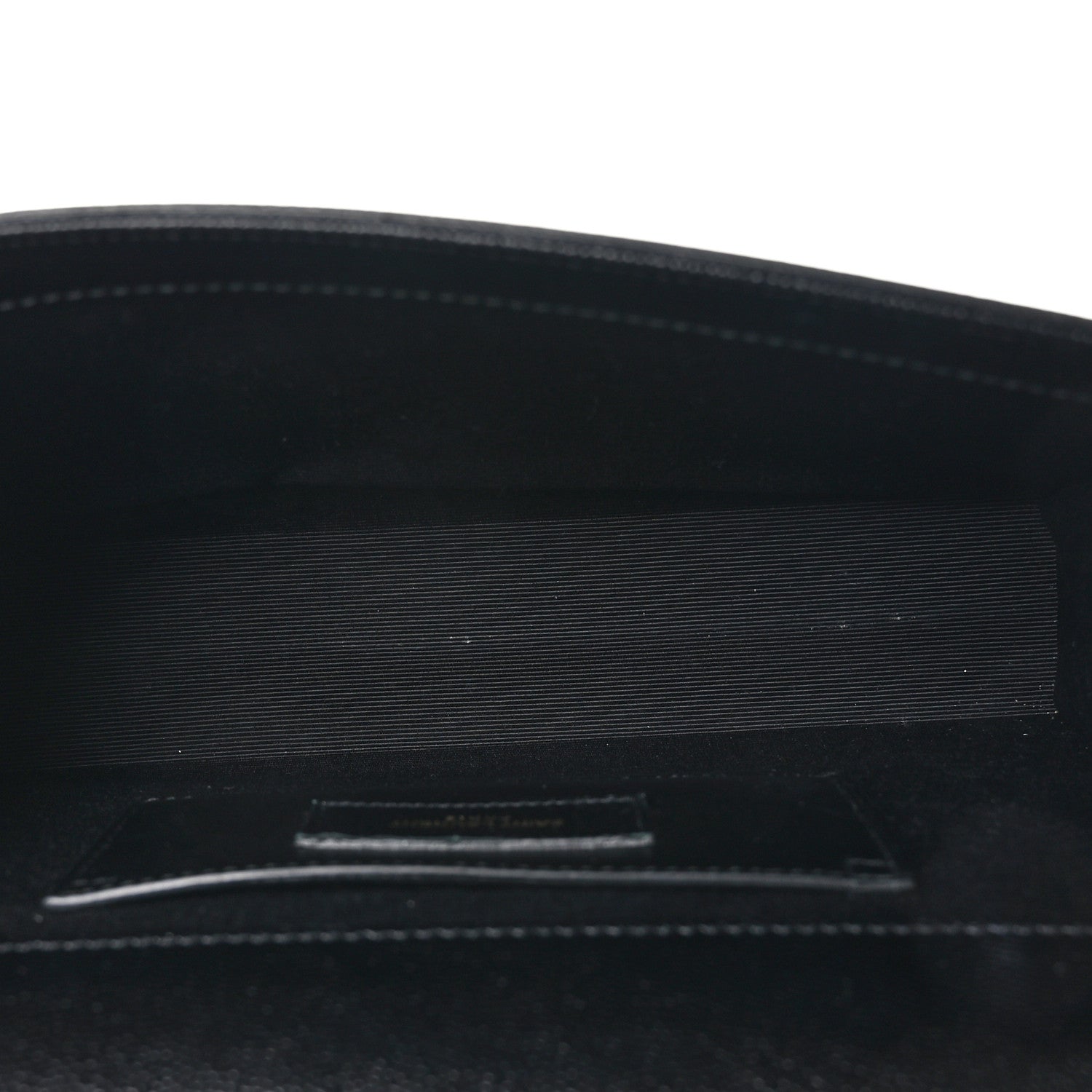 Saint Laurent Grain De Poudre Medium Classic Monogram Kate Satchel Black 5 of 9