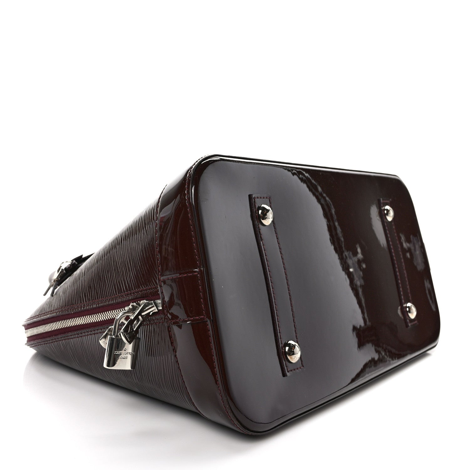 Louis Vuitton Electric Epi Alma GM Prune 4 of 11