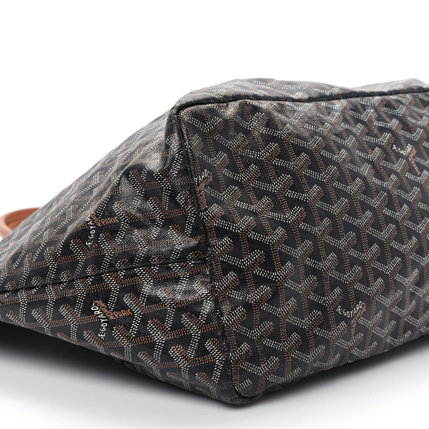 Goyard Goyardine Saint Louis GM Black Gold 10 of 12