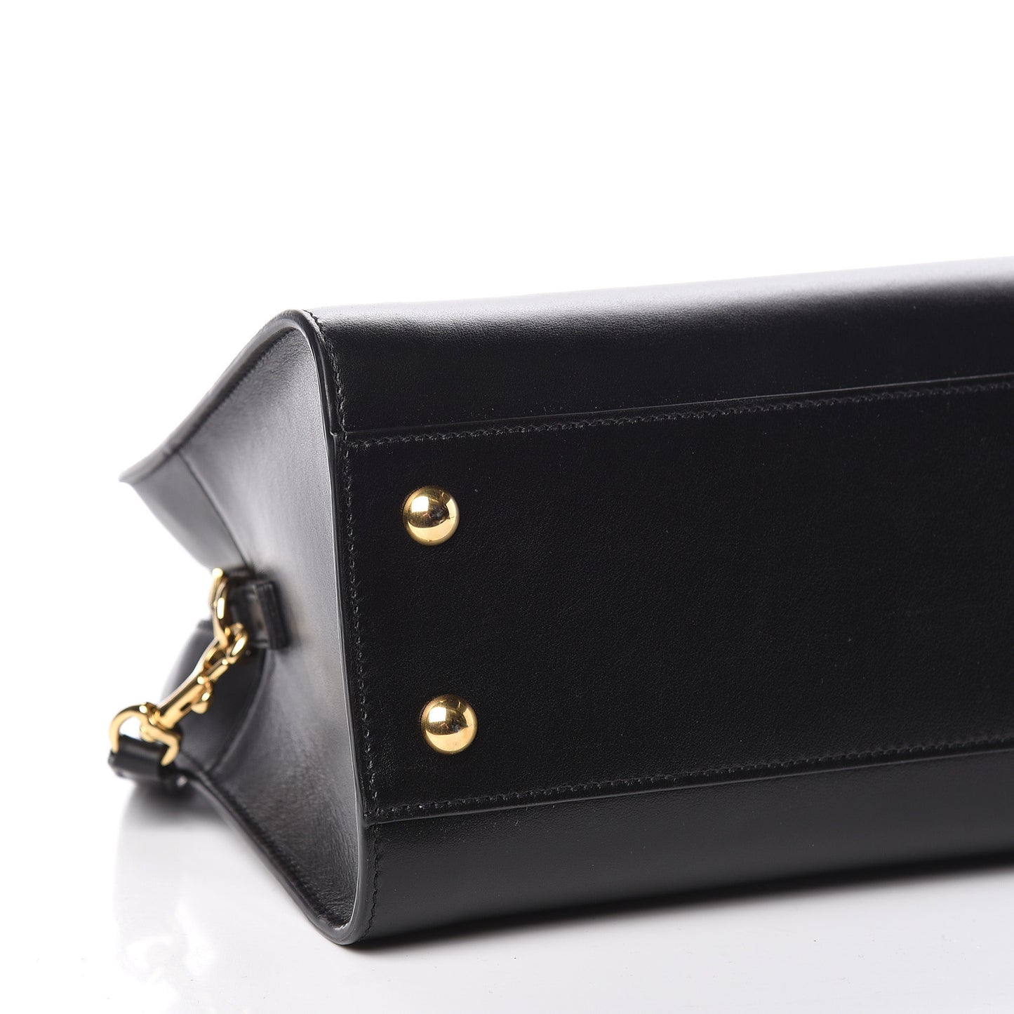 Calfskin Monogram Baby Cabas Black