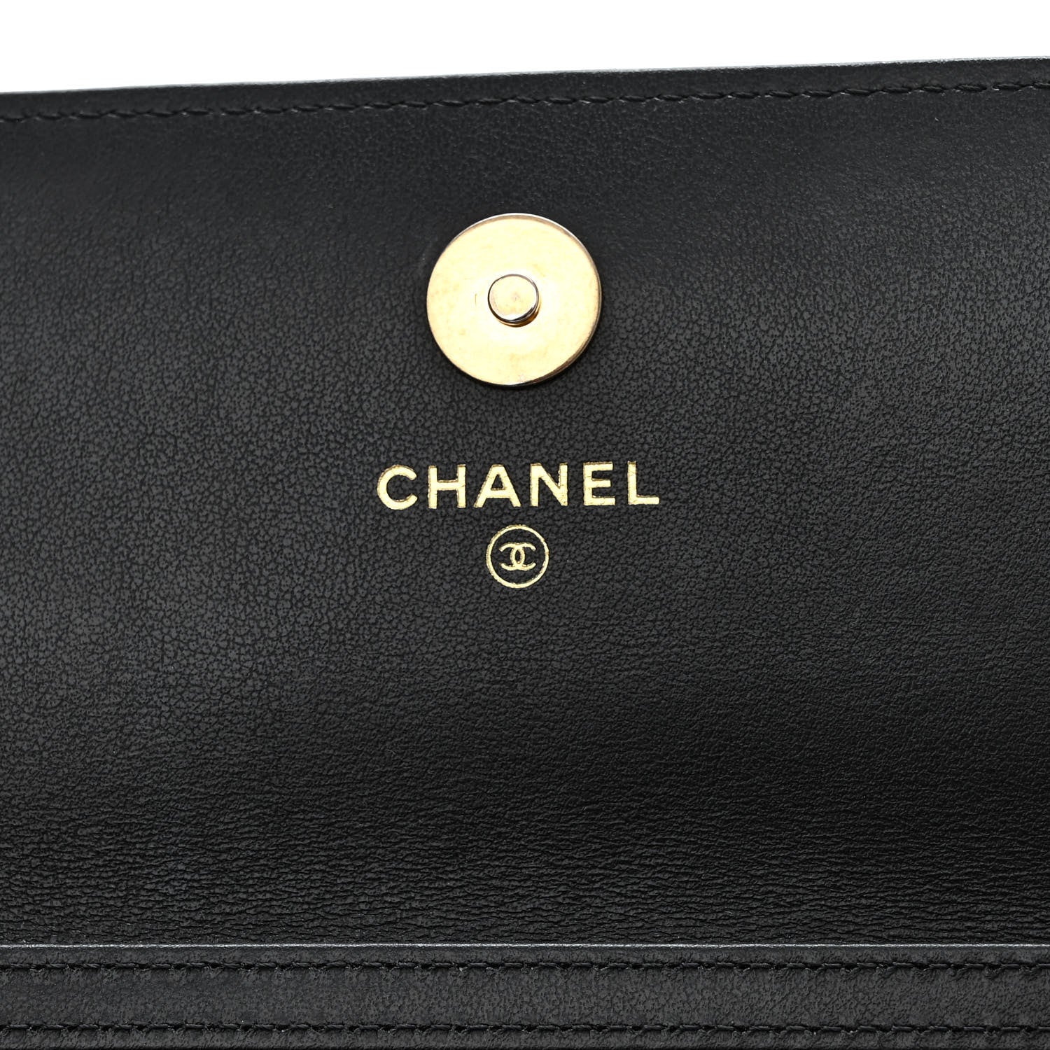 Chanel Aged Calfskin Quilted Reissue Flap Phone Holder With Chain Black 6 of 12