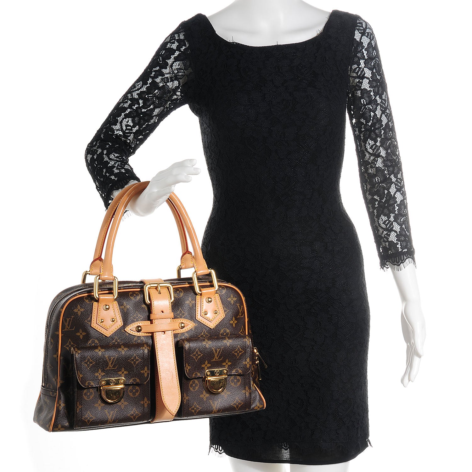 Louis Vuitton Monogram Manhattan GM 2 of 7