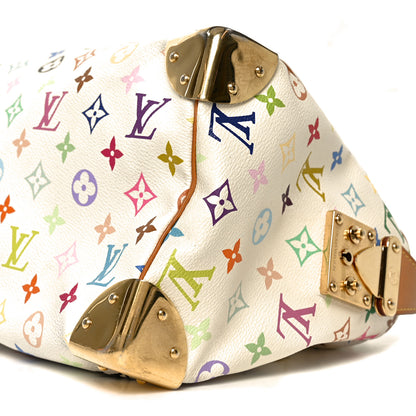 Louis Vuitton Monogram Multicolor Speedy 30 White 9 of 9