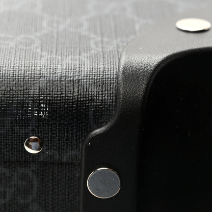 Gucci GG Supreme Monogram Medium Globe-Trotter Suitcase Black 17 of 24