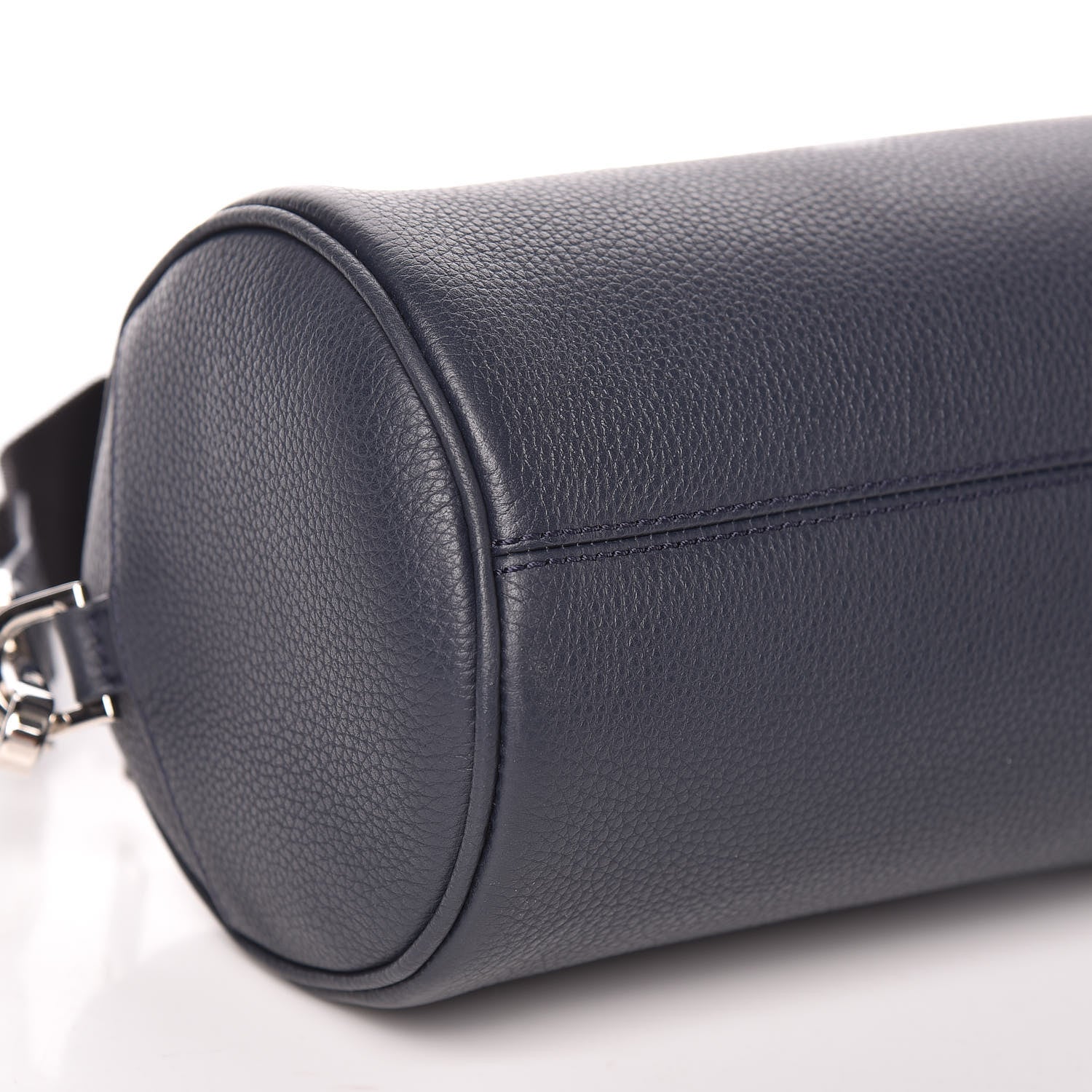 Christian Dior HOMME Grained Calfskin Mens Roller Pouch Navy Blue 7 of 8