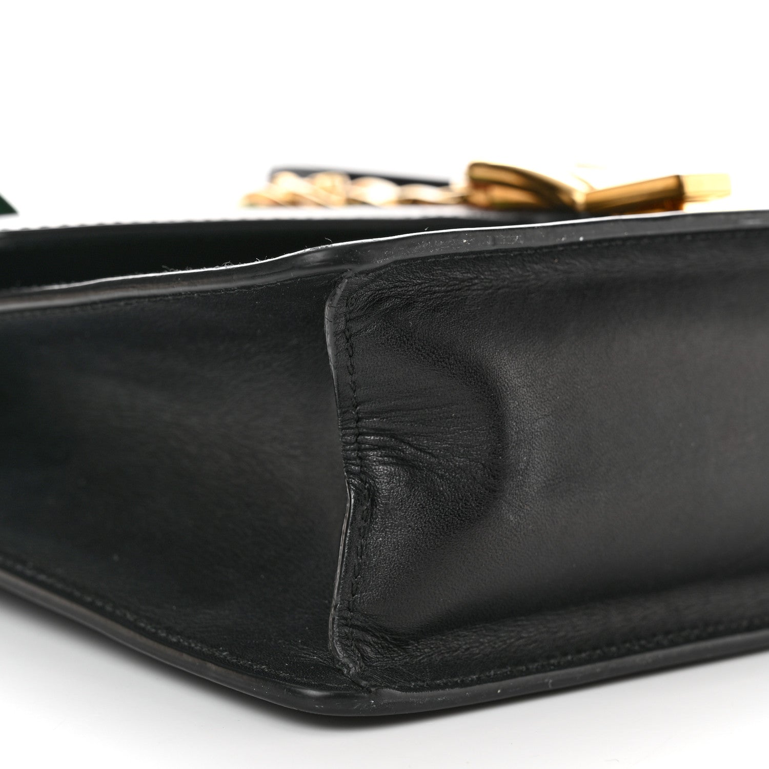 Gucci Calfskin Small Sylvie Shoulder Bag Black 9 of 16
