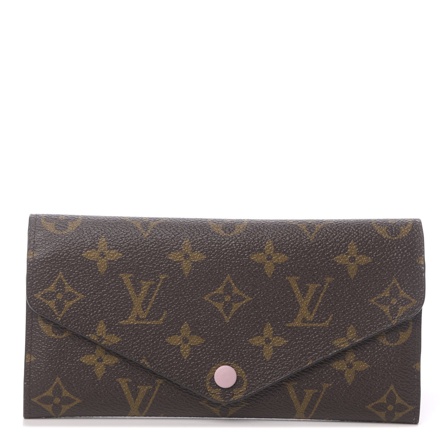 Monogram Josephine Wallet Rose Ballerine