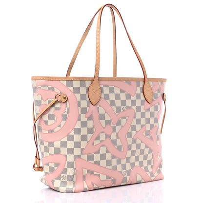 Louis Vuitton Damier Azur Tahitienne Neverfull MM 5 of 13