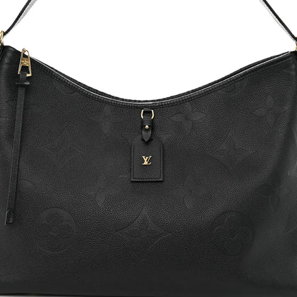Louis Vuitton Empreinte Monogram Giant Carryall MM Black 7 of 11