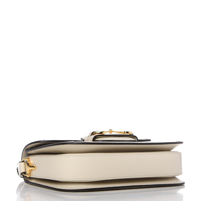 Gucci GG Supreme Monogram Horsebit 1955 Shoulder Bag Beige Mystic White 4 of 11