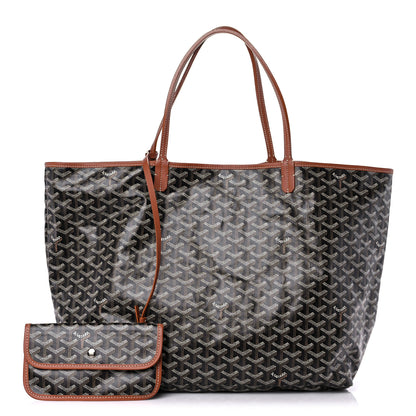 Goyard Goyardine Saint Louis GM Black Gold 1 of 13