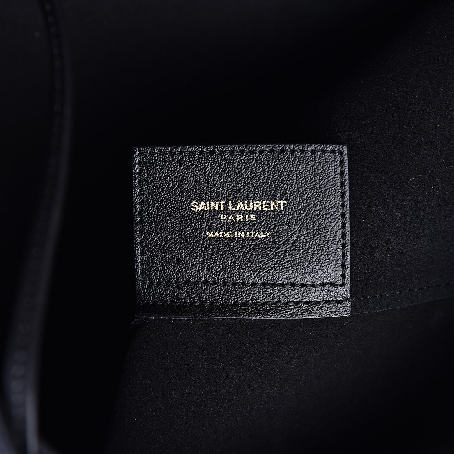 Saint Laurent Calfskin Large Shopping Tote Black 6 of 10