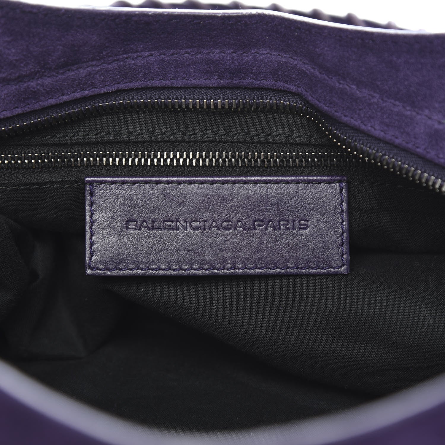 Balenciaga Baby Daim Suede City Purple 6 of 10