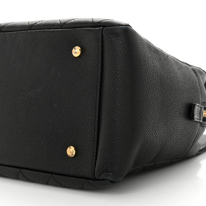 Chanel Caviar Quilted Petit Timeless Tote PTT Black 10 of 15