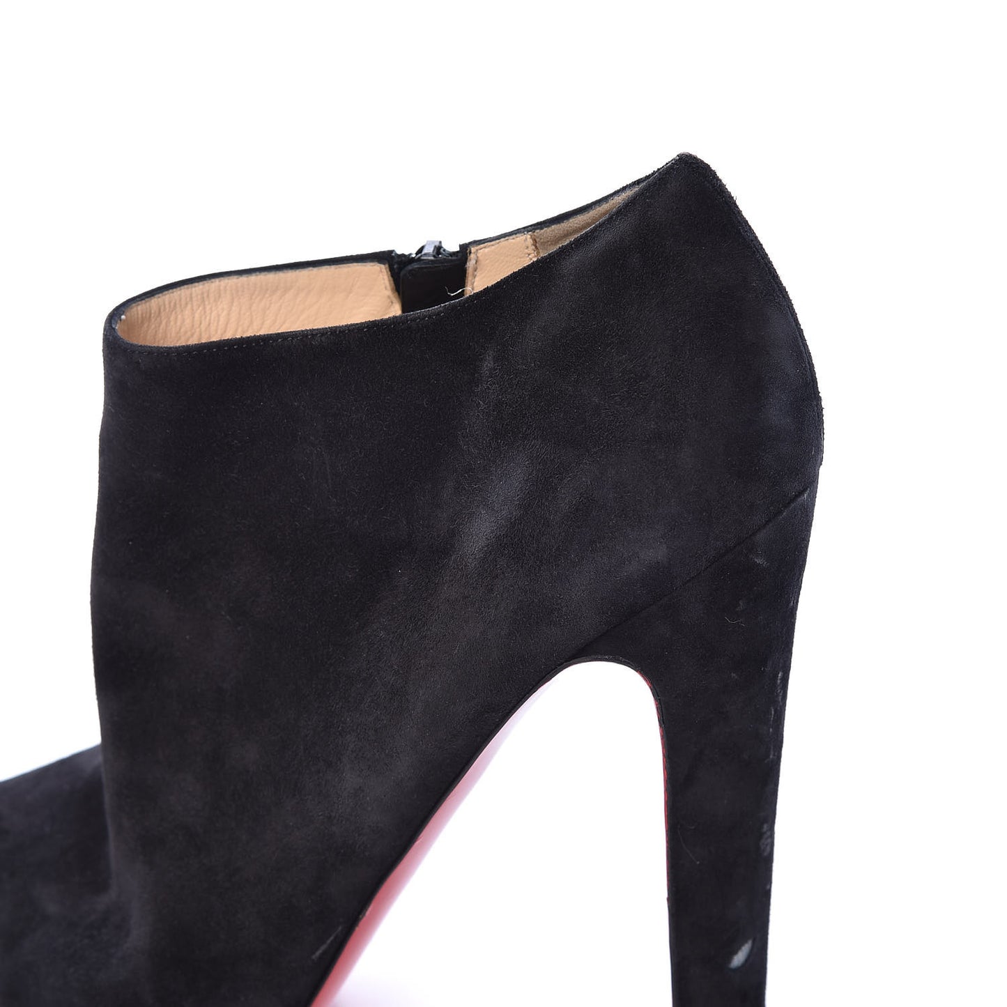 Suede Vicky 140 Ankle Booties 41 Black