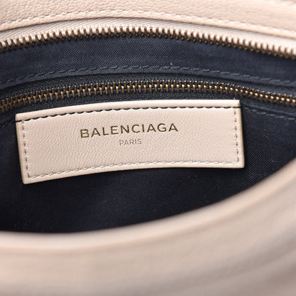 Balenciaga Chevre Classic Hardware Metallic Edge S City Beige Tapioca 8 of 15