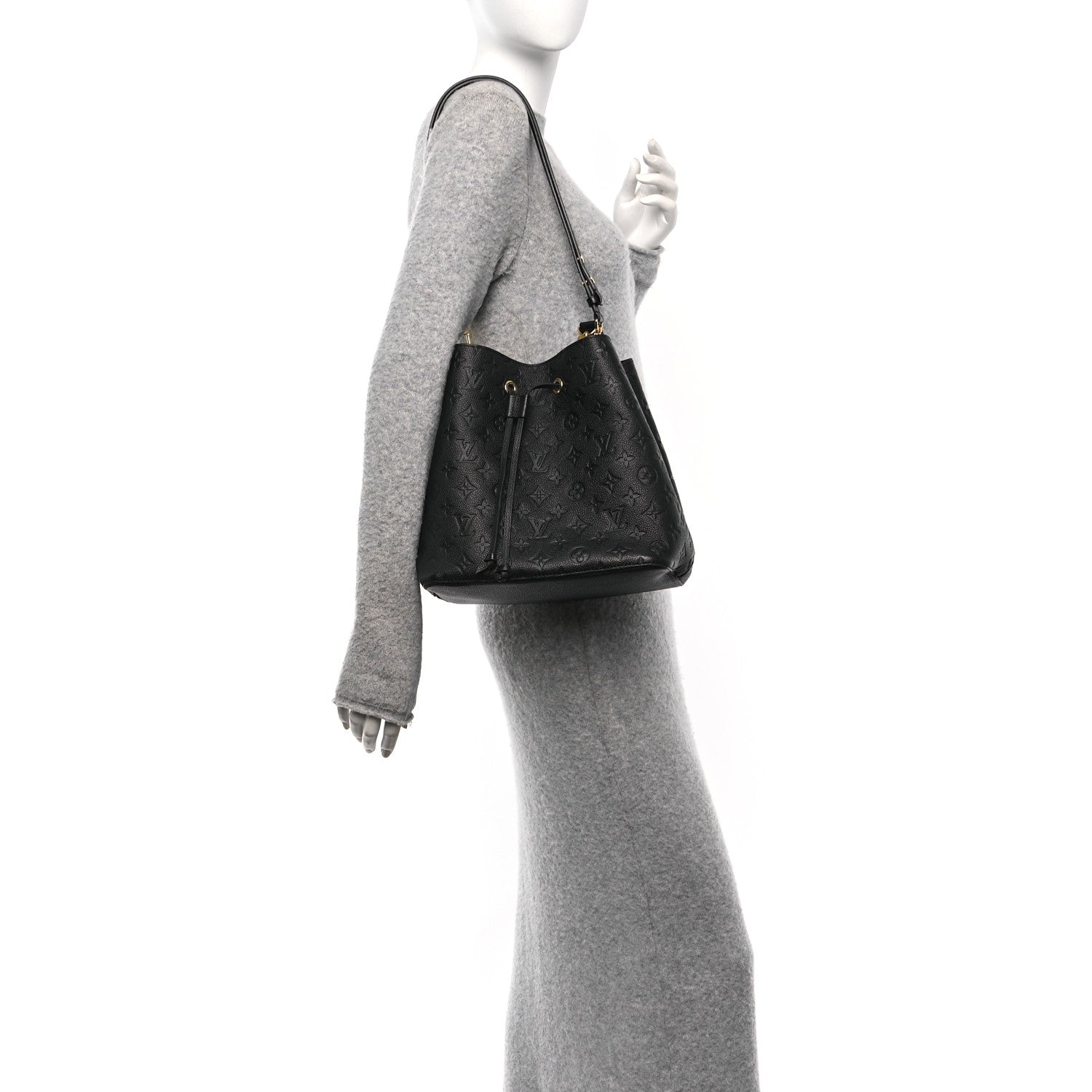 Louis Vuitton Empreinte Neonoe MM Black 2 of 10