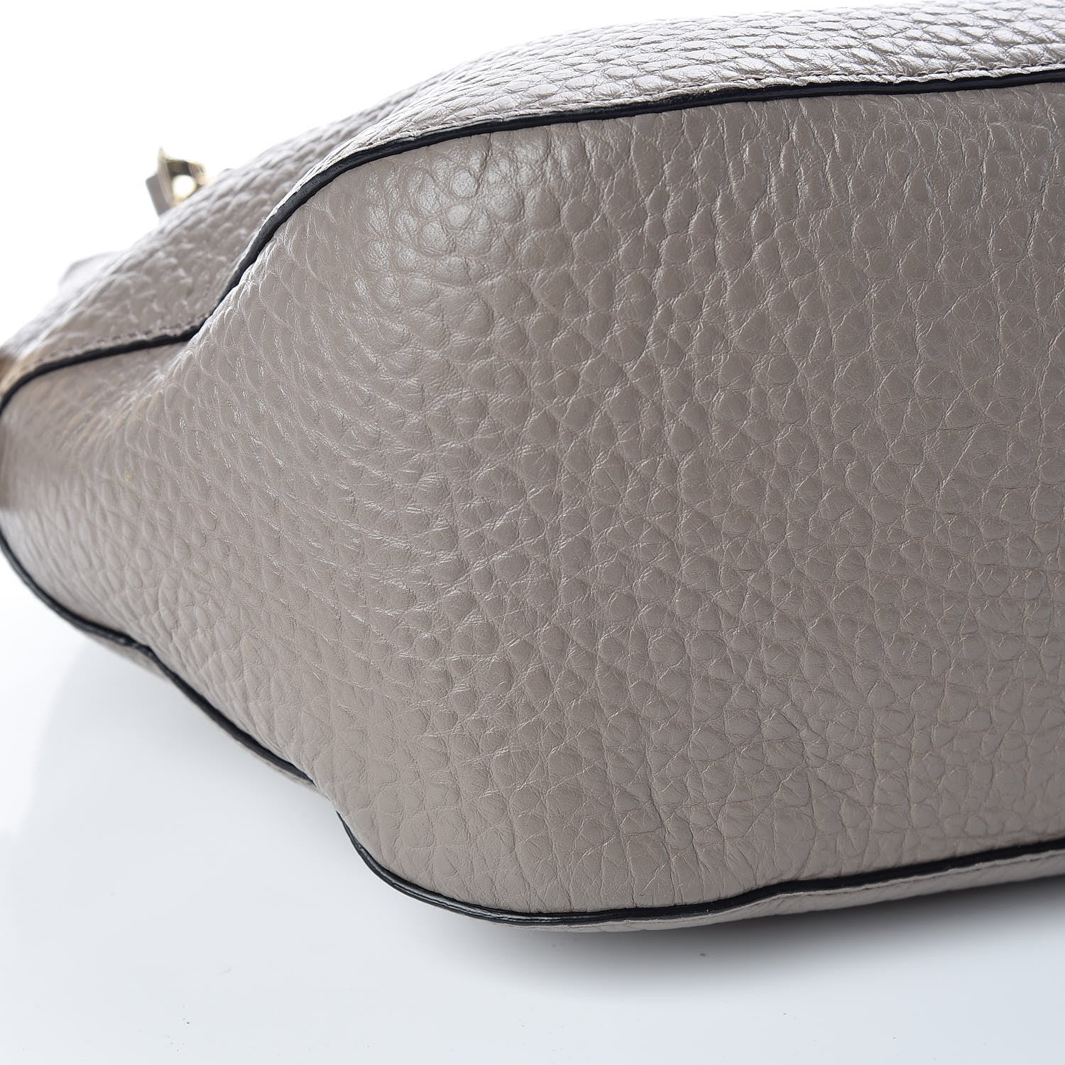 Burberry Heritage Grain Medium Orchard Bowling Bag Pale Taupe 6 of 11