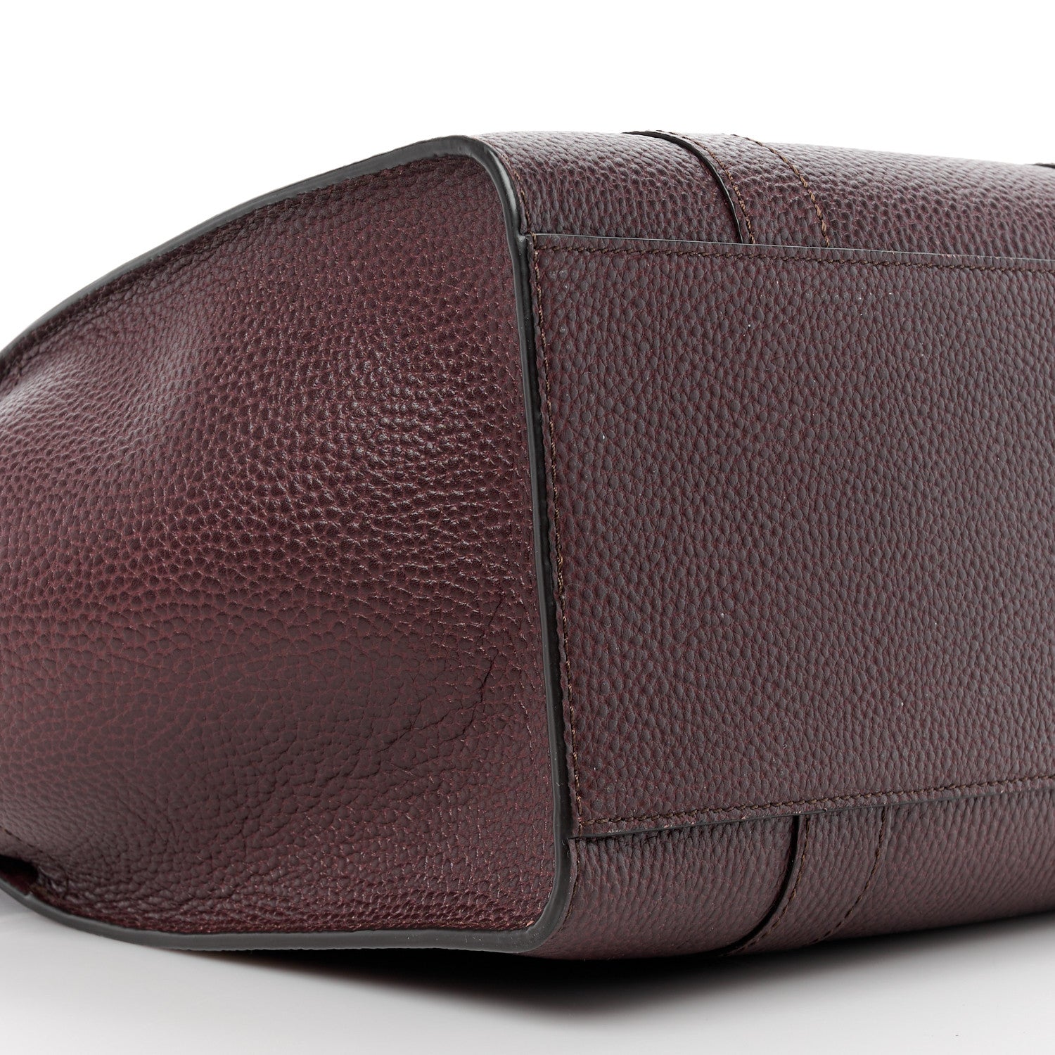Mulberry Grain Vegetable Tanned Calfskin Small Zipped Bayswater Oxblood 10 of 13