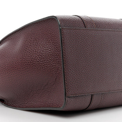 Mulberry Grain Vegetable Tanned Calfskin Small Zipped Bayswater Oxblood 10 of 13