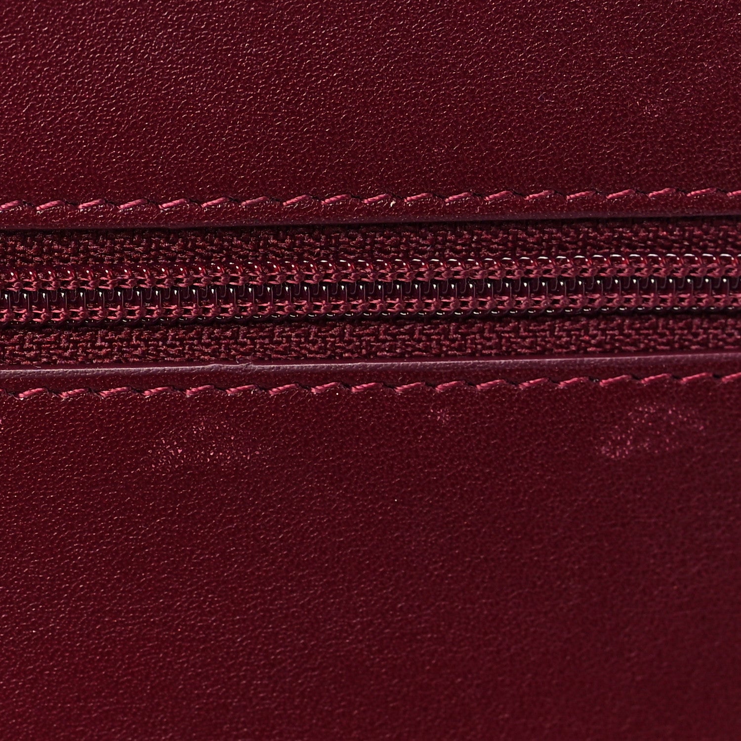 Chanel Patent Quilted Brilliant Wallet On Chain WOC Light Burgundy 6 of 8