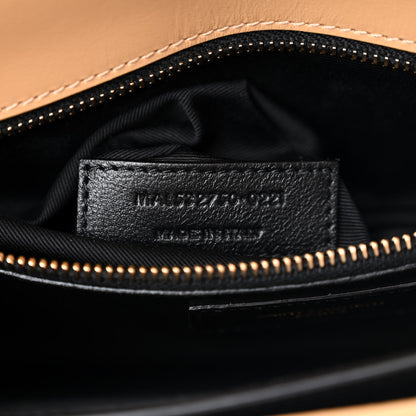 Saint Laurent Canvas Calfskin Classic Monogram Cassandra Grege Brown Gold 10 of 12