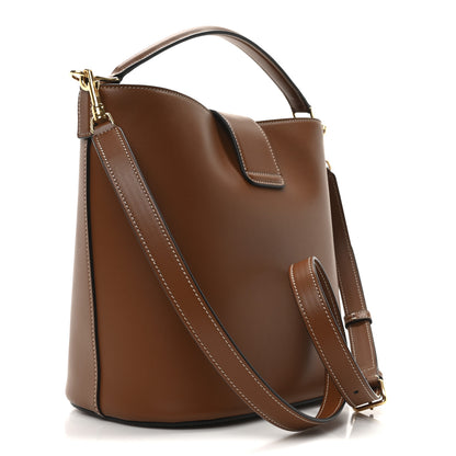 Celine Smooth Calfskin Triomphe Medium Louise Bag Tan 4 of 11