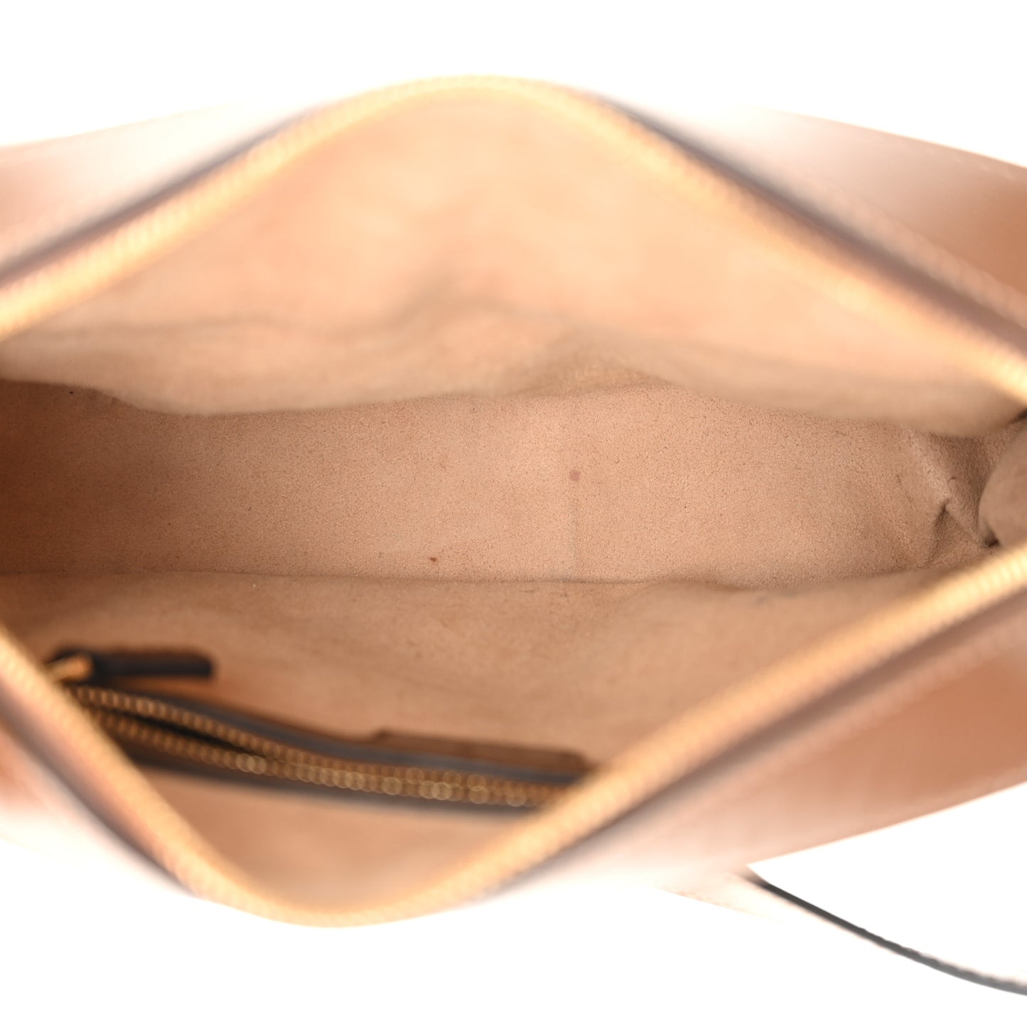 GG Supreme Monogram Small Horsebit 1955 Shoulder Bag Beige Brown Sugar