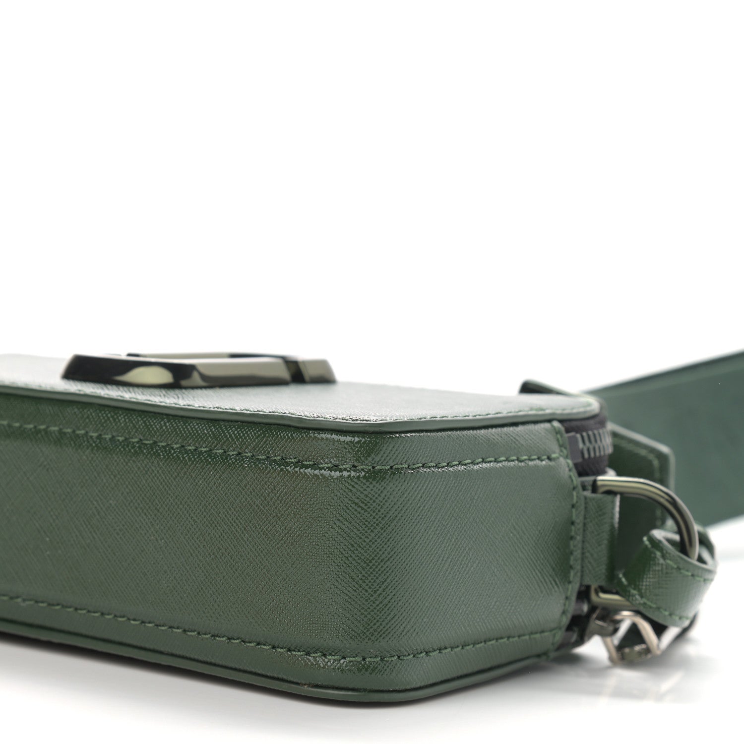 Marc Jacobs Saffiano Small Snapshot Camera Bag Olive Green 11 of 12