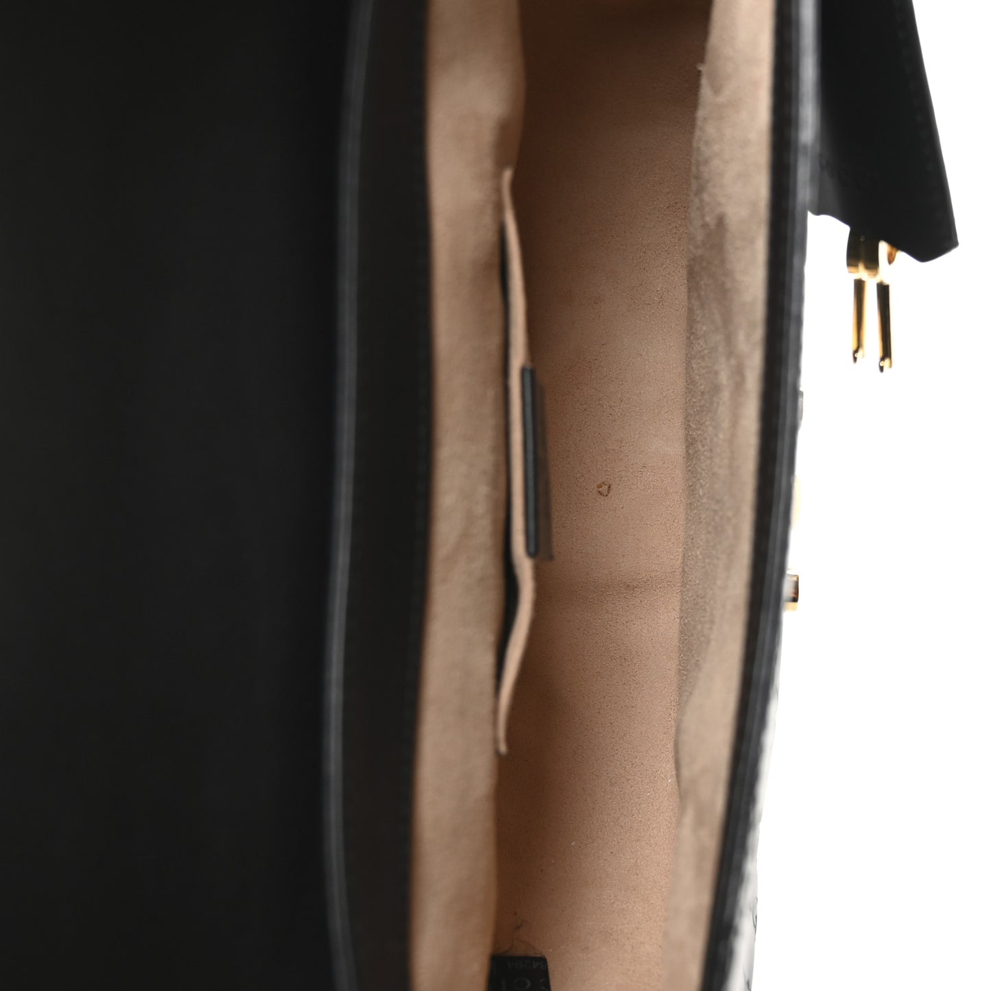 Guccissima Web Medium Padlock Messenger Shoulder Bag Black