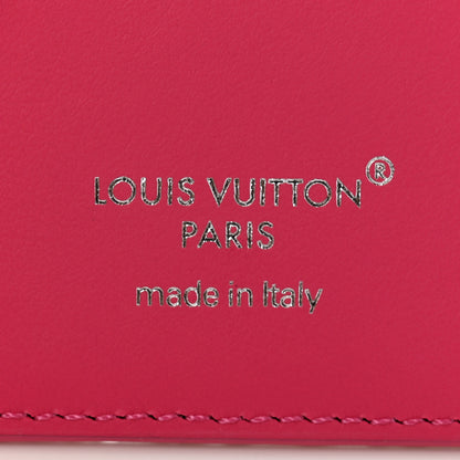 Louis Vuitton Monogram Macassar Magnetic Card Holder Pondichery Pink 6 of 9