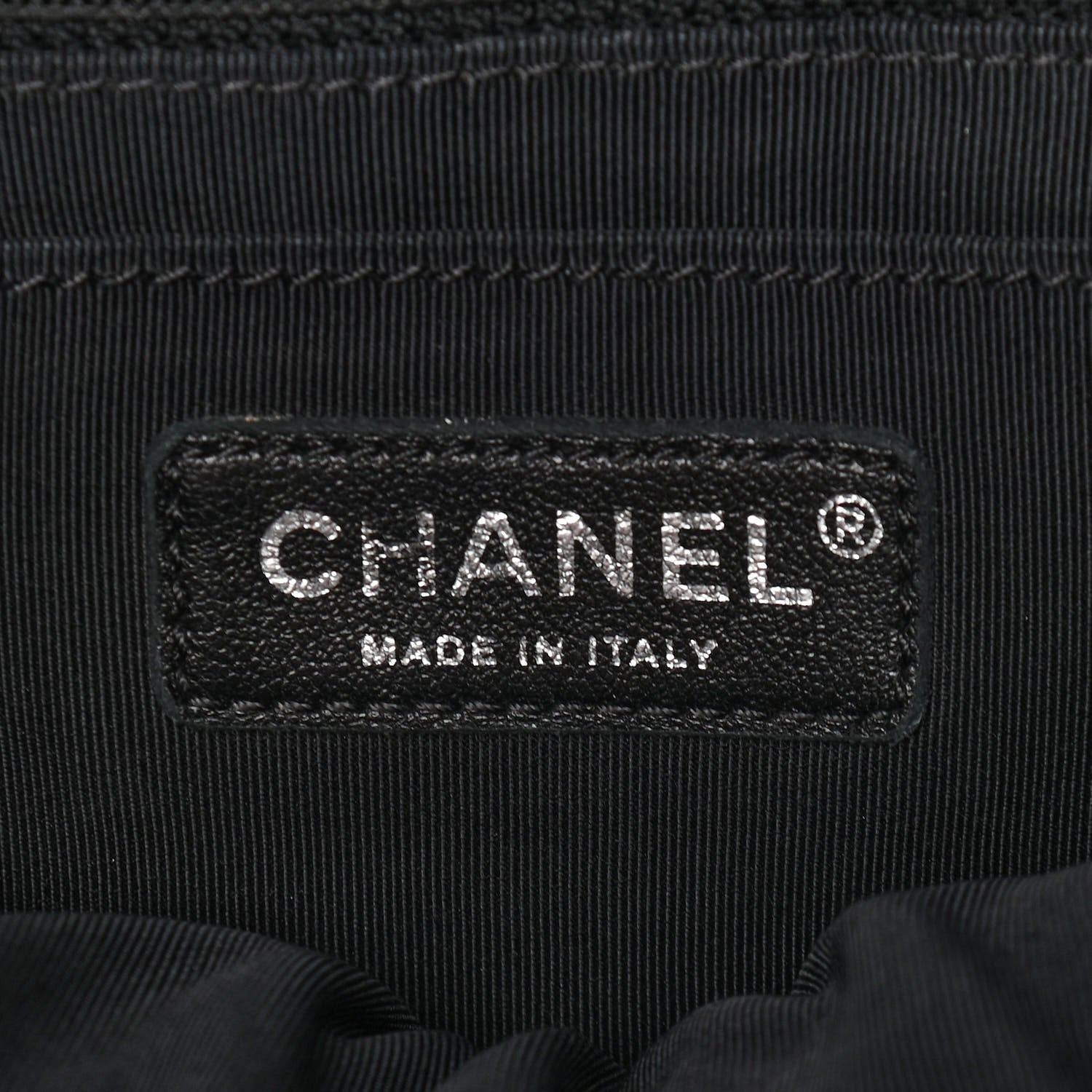 Chanel Calfskin Chevron Quilted Large Urban Spirit Backpack Black 6 of 9
