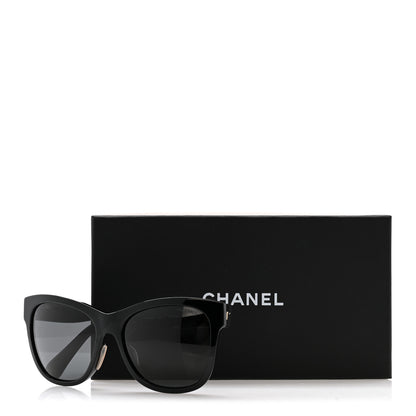 Chanel Acetate Square CC Sunglasses 5380-A Black 8 of 8