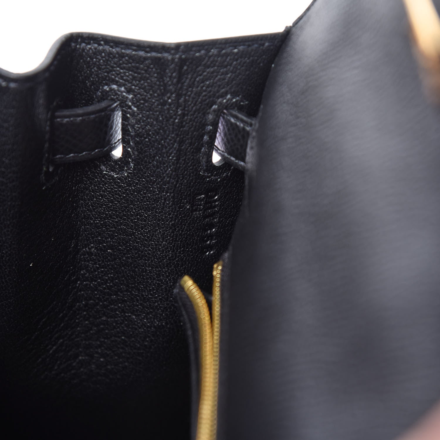 Hermes Epsom Kelly Sellier 25 Black 9 of 10