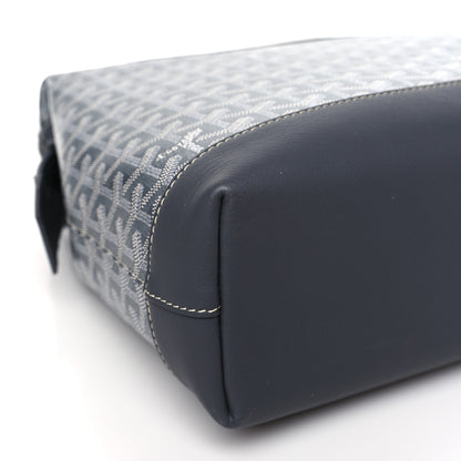 Goyard Goyardine Calfskin Cisalpin Document Case Grey 7 of 8