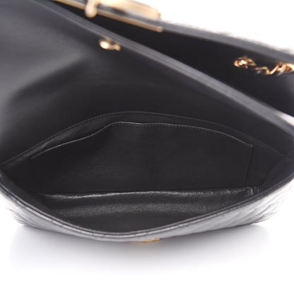 Chanel Lambskin Quilted Large CC Chic Flap Black 4 of 8
