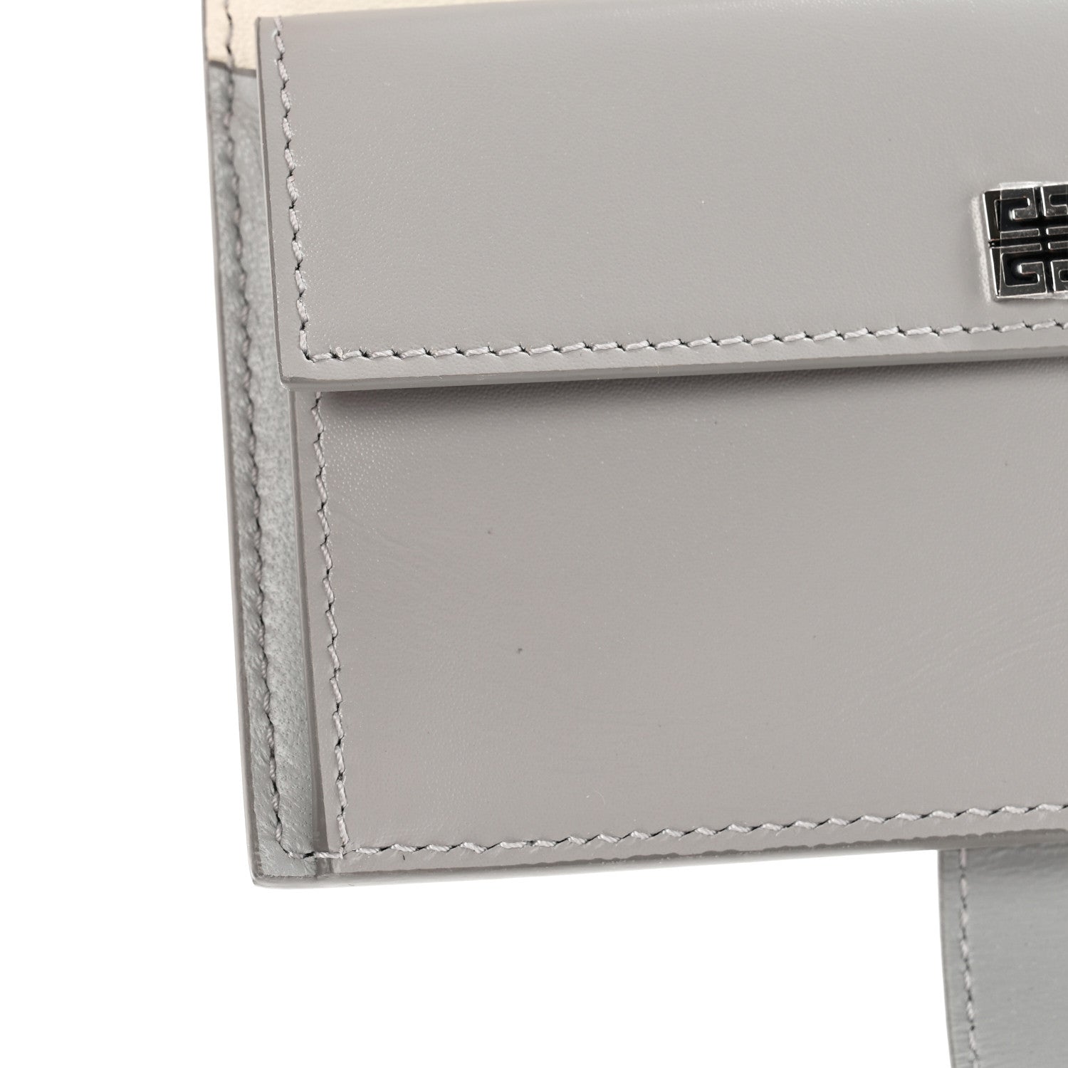 Givenchy Smooth Box Calfskin 4G Wallet Cloudy Grey 8 of 12