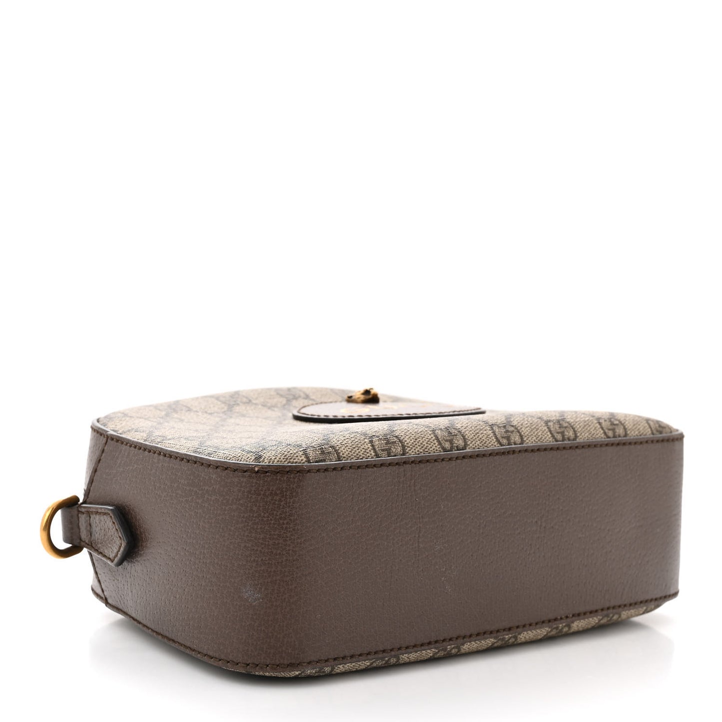 GG Supreme Monogram Web Neo Vintage Shoulder Bag Beige New Acero Crop