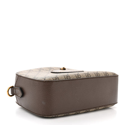 Gucci GG Supreme Monogram Web Neo Vintage Shoulder Bag Beige New Acero Crop 4 of 13