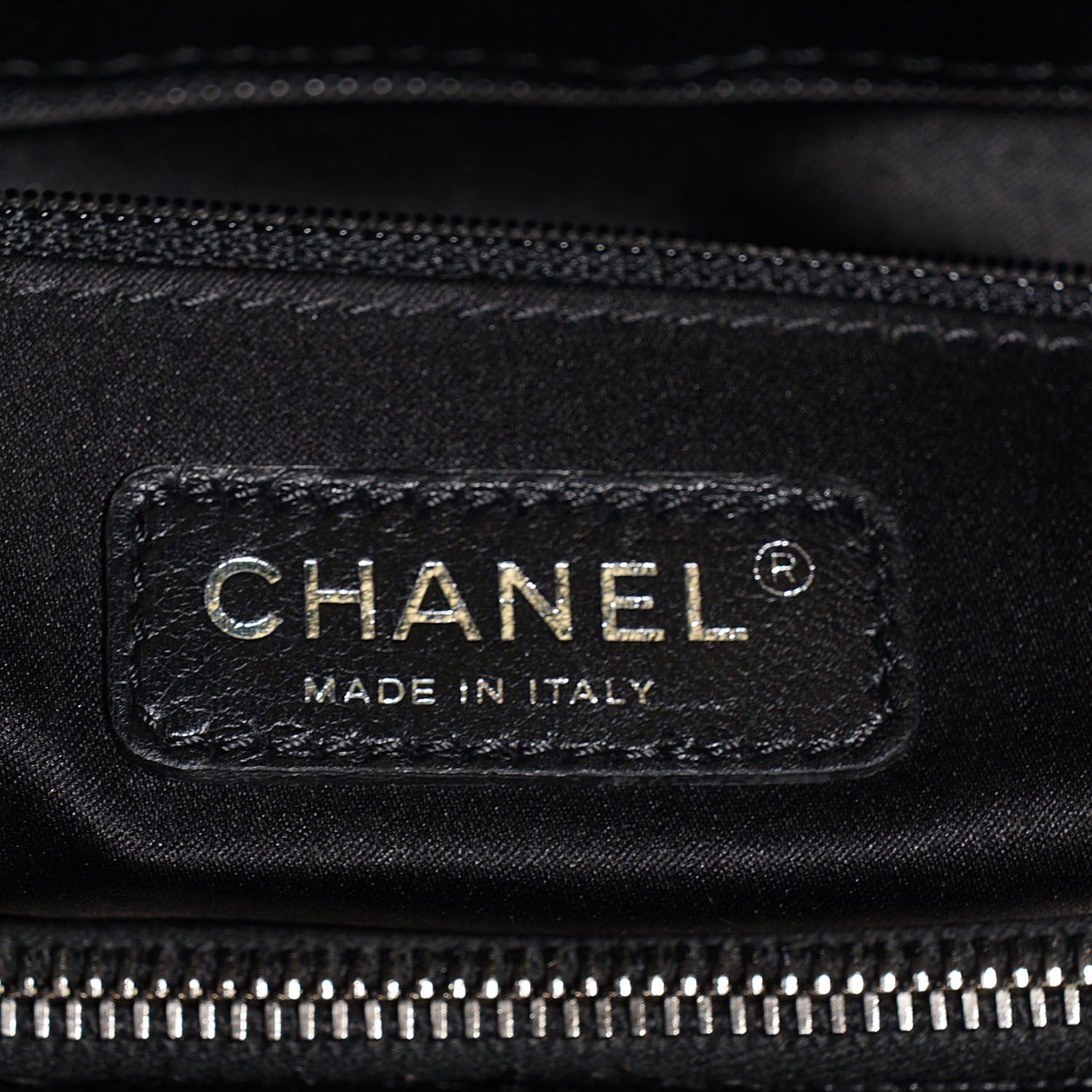 Chanel Caviar Quilted Grand Shopping Tote GST Black 6 of 7