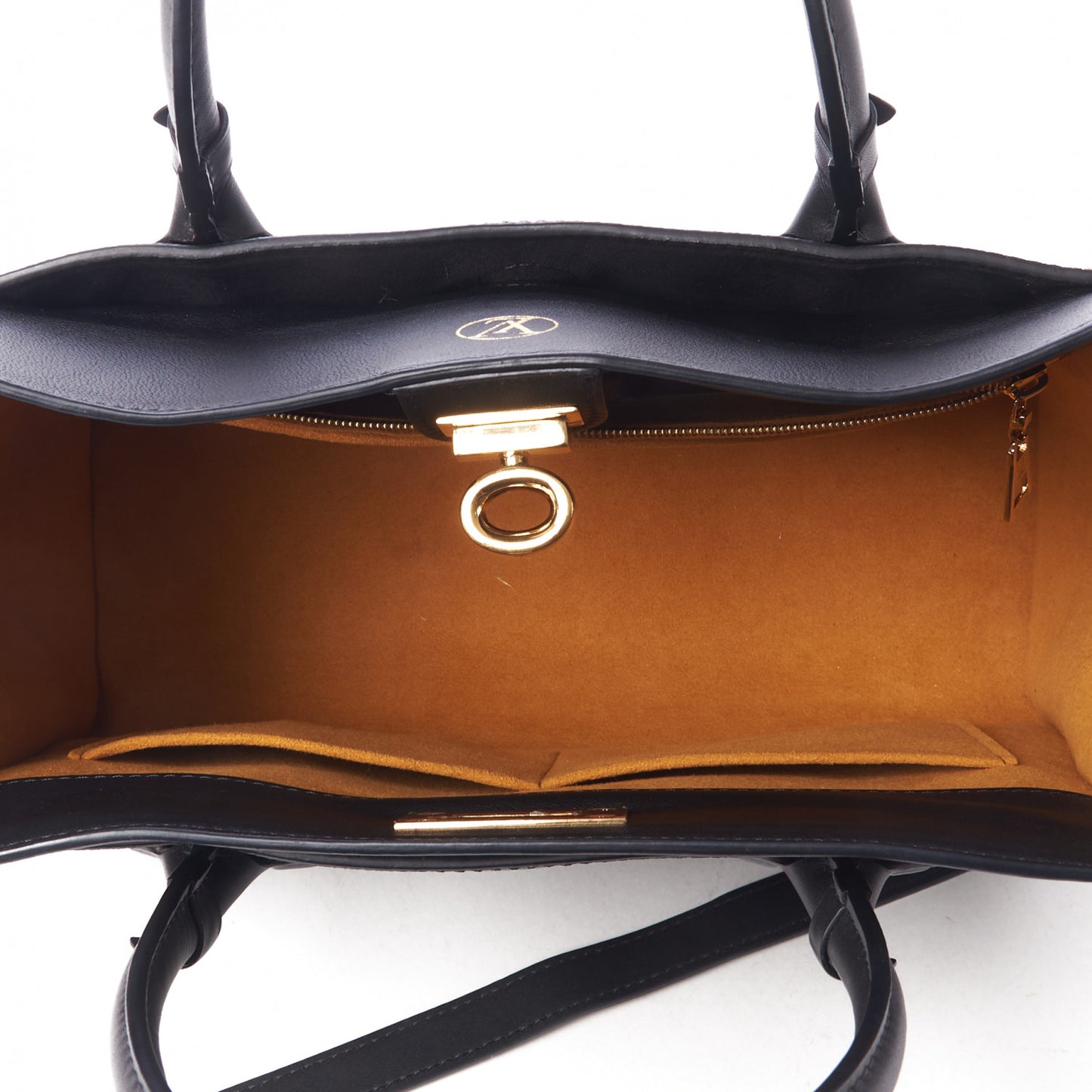 Calfskin Monogram Tufting On My Side Black