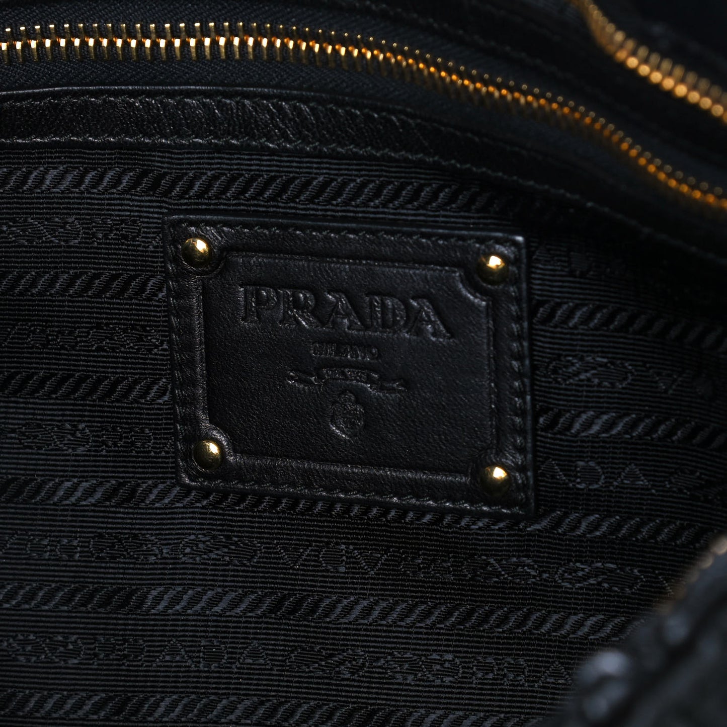 Nappa Gaufre Clutch Nero Black