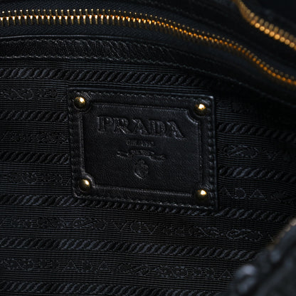 Prada Nappa Gaufre Clutch Nero Black 7 of 11