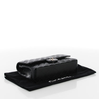 Chanel Caviar Quilted Medium Double Flap Black 4 of 8