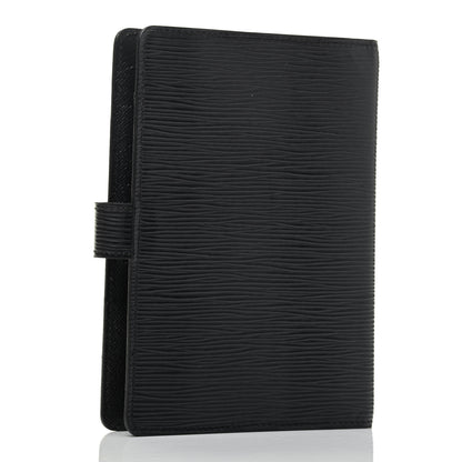 Louis Vuitton Epi Medium Ring Agenda Black 2 of 3