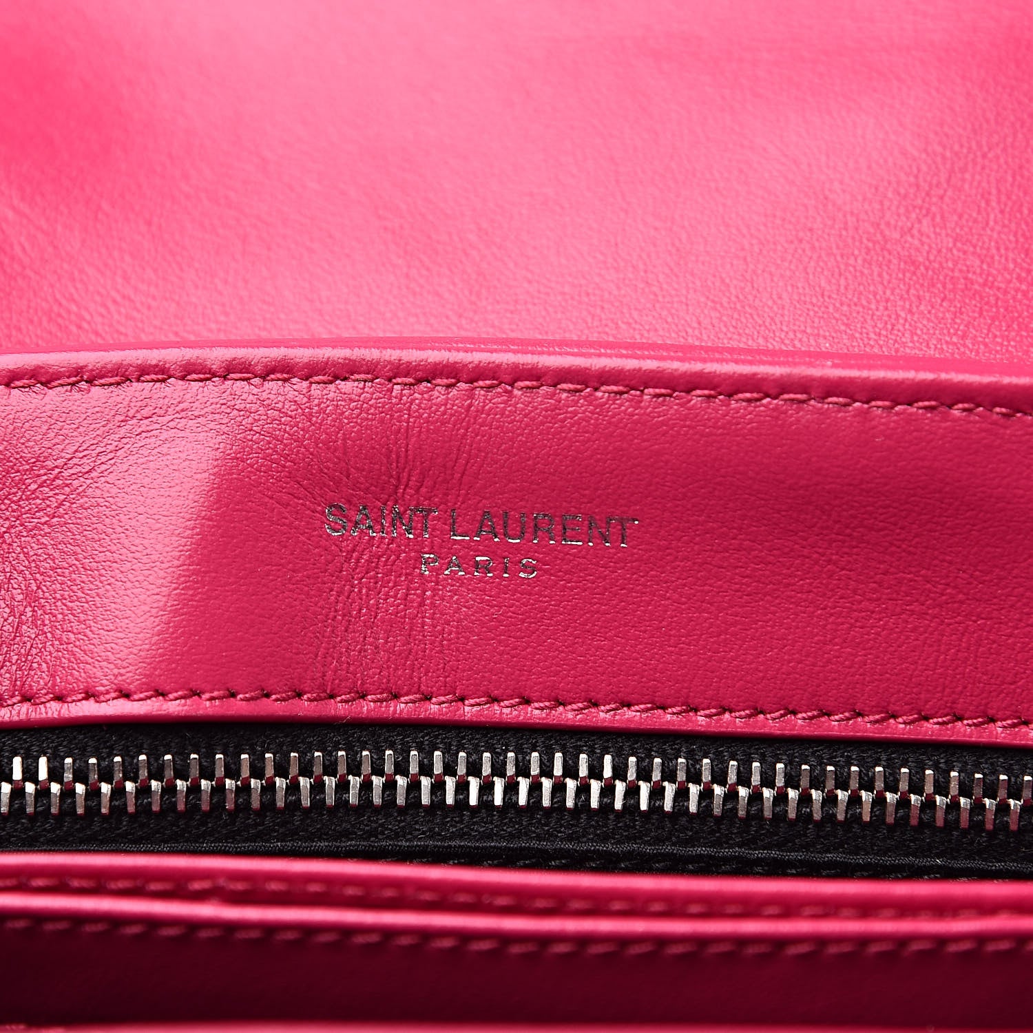 Saint Laurent Calfskin Y Quilted Monogram Toy Loulou Crossbody Bag Freesia 7 of 10