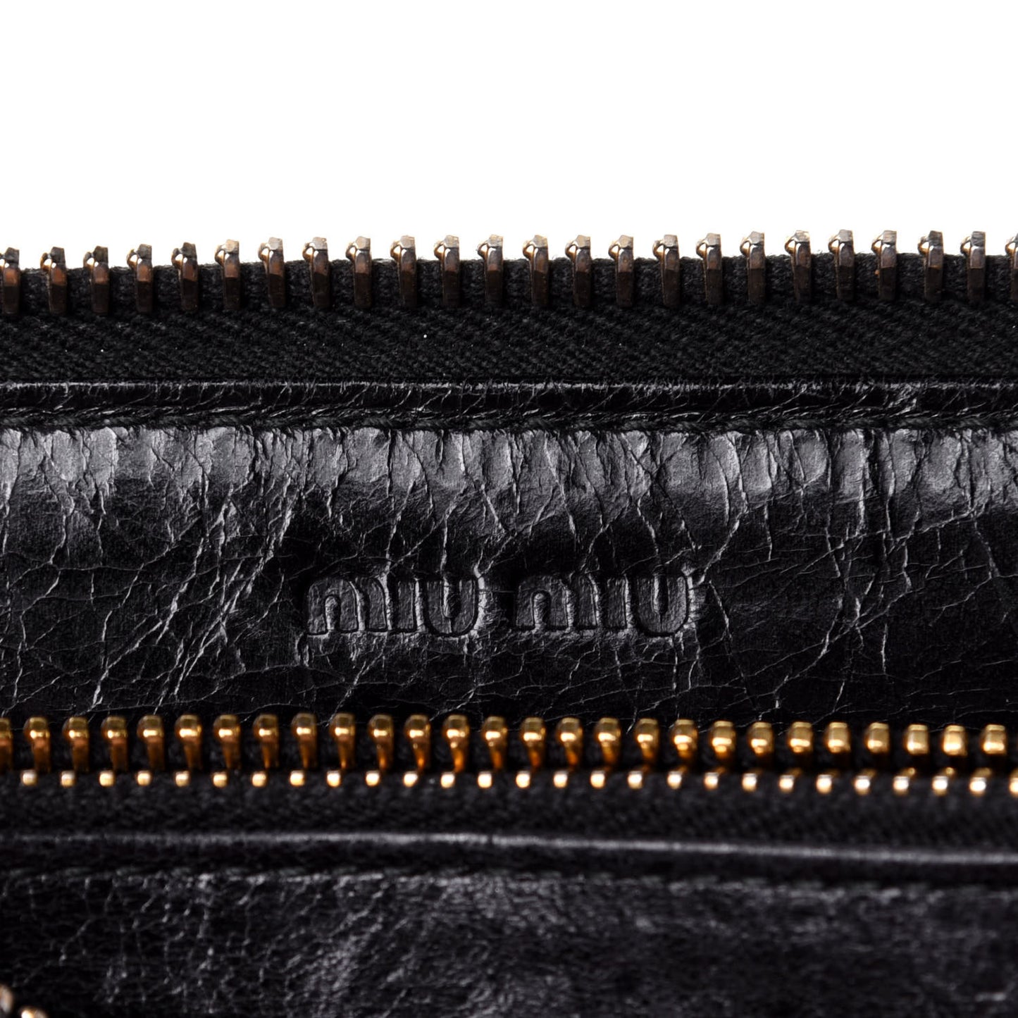 Nappa Matelasse Lux Zip Around Wallet Black