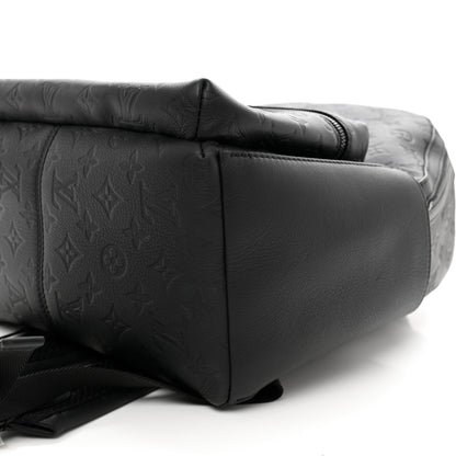 Louis Vuitton Calfskin Monogram Shadow Discovery Backpack Black 8 of 8