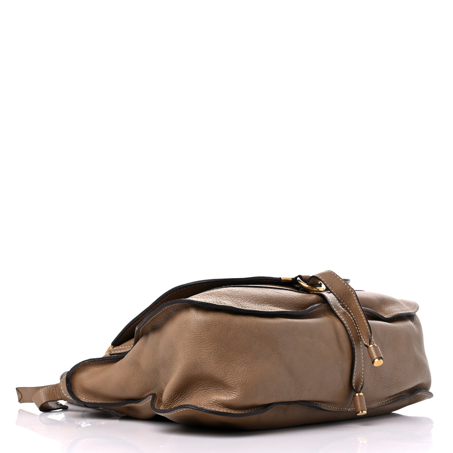 Calfskin Medium Marcie Satchel Nut