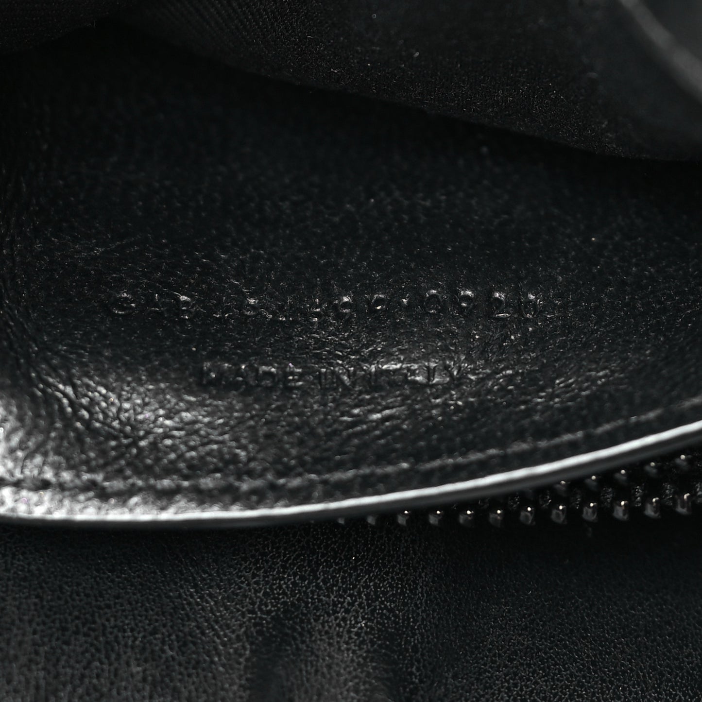 Calfskin Y Quilted Monogram Monochrome Small Loulou Chain Satchel Black